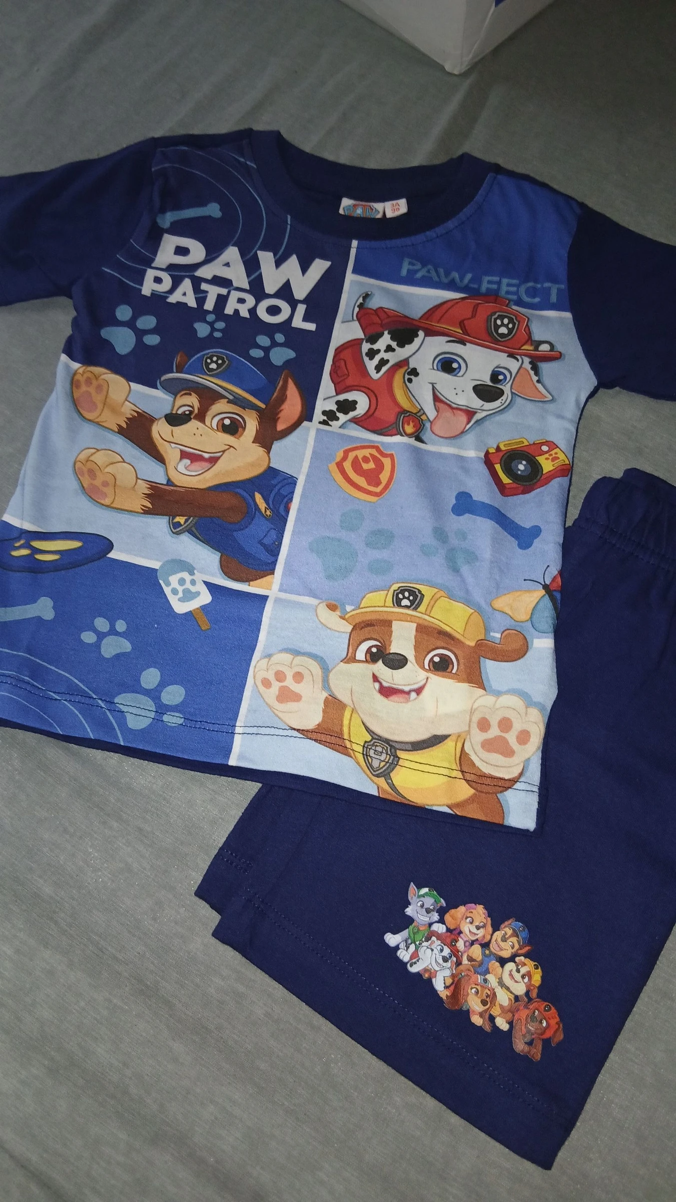 Pyjama deux pièces garçon paw patrol 3ans 